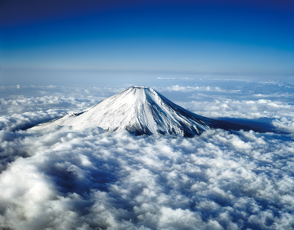 空撮・富士山